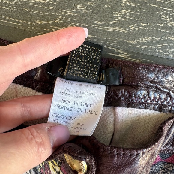 Auth VTG Y2K ROBERTO CAVALLI Pants - Picture 7 of 13